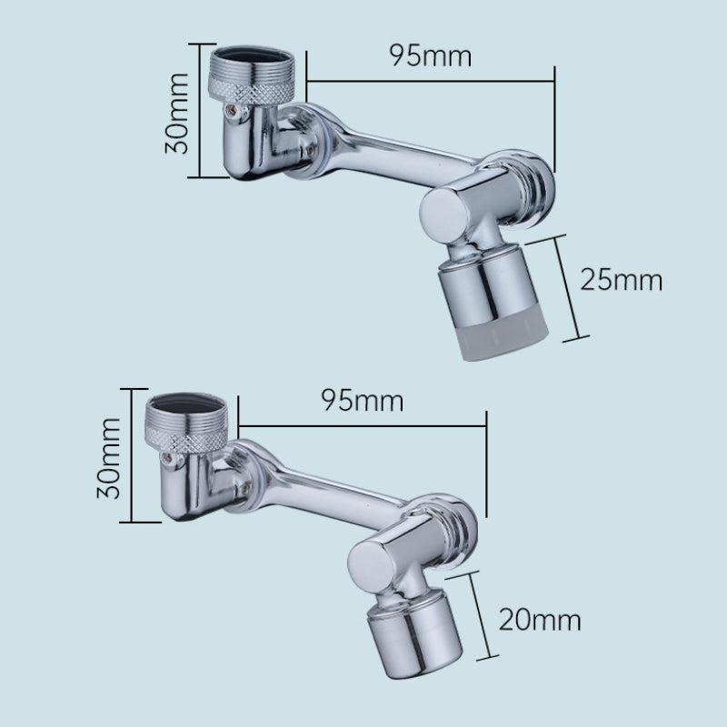 1080° rotating faucet extender - two flow modes