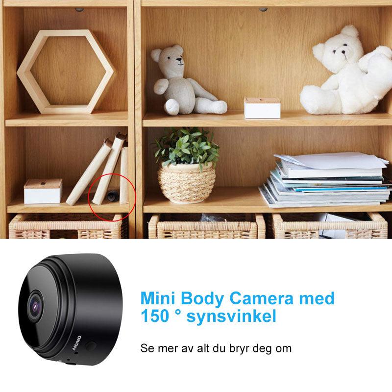 1080p wifi mini camera with magnetic attachment and night vision