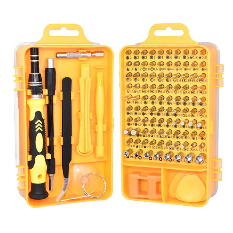 115 in 1 screwdriver set - quality tool for repairs