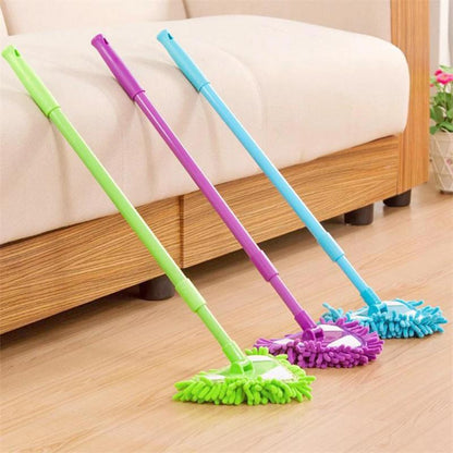 180 degree rotatable triangular mop - flexible length