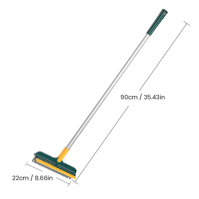 2 in 1 floor scrub brush - efficient and ergonomic