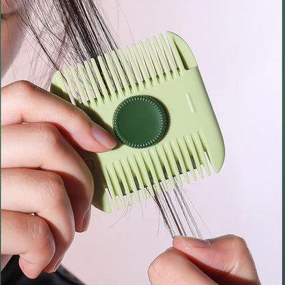 2 in 1 hair comb and trimmer - style and thin your hair