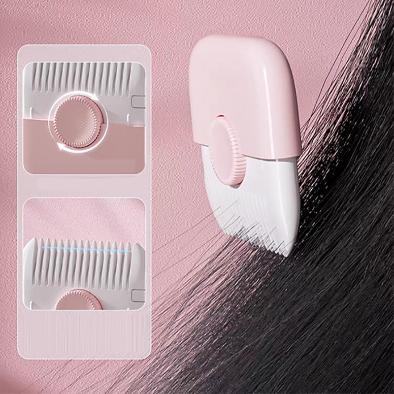 2 in 1 hair comb and trimmer - style and thin your hair