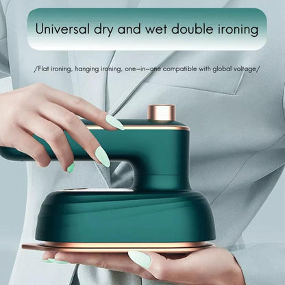 2-in-1 rotary garment iron - efficient &amp; compact