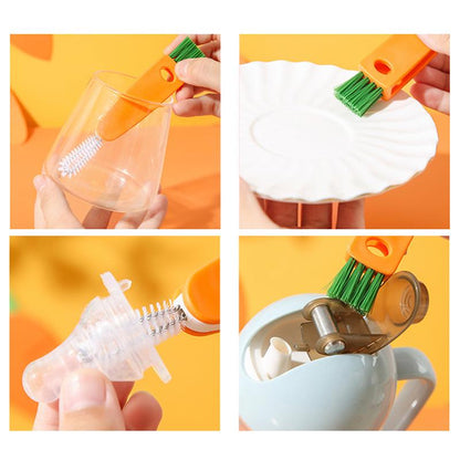 3 in 1 cup lid cleaning brush - kitchen