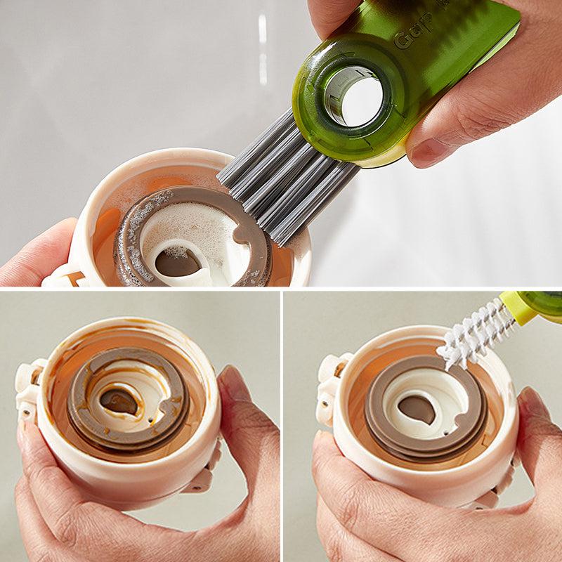 3 in 1 cup cleaning brush - flexible and effective