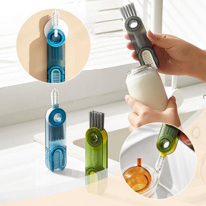 3 in 1 cup cleaning brush - flexible and effective