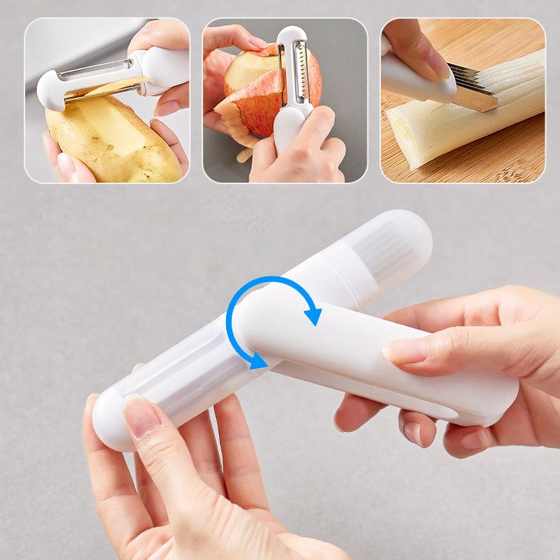 3 in 1 multifunctional rotary peeler