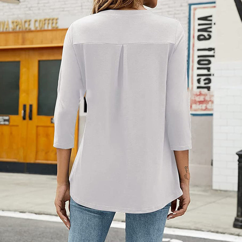 3/4 sleeve top for any occasion