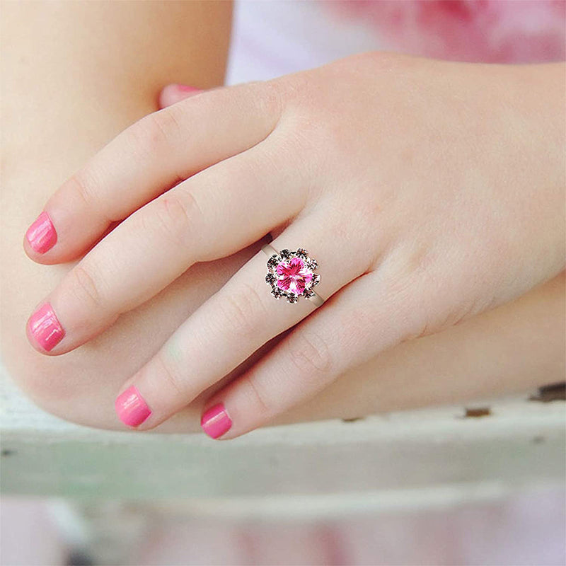 36 adjustable cute rings for girls