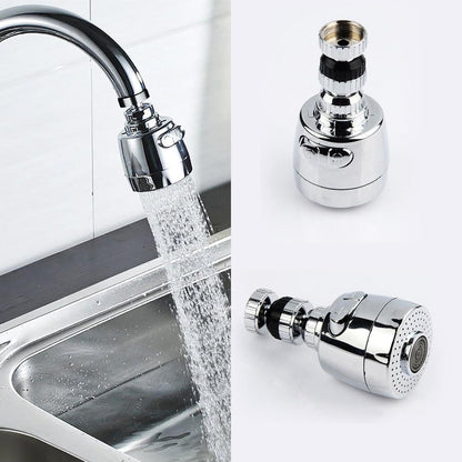 360° rotatable and water-saving faucet for kitchen and bathroom