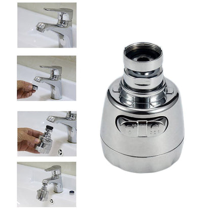 360° rotatable and water-saving faucet for kitchen and bathroom