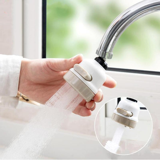 360° rotatable and water-saving faucet for kitchen and bathroom