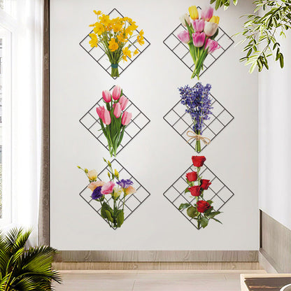 3d green plant wall sticker - nature decors