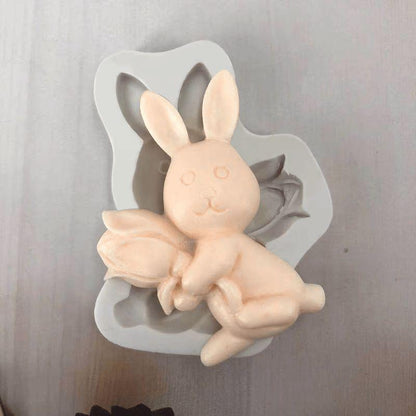 3d silicone molds for Easter cakes - creative baking possibilities