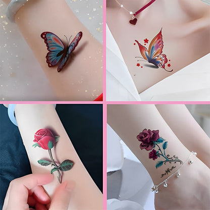 3d stereo tattoo sticker - realistic and skin friendly