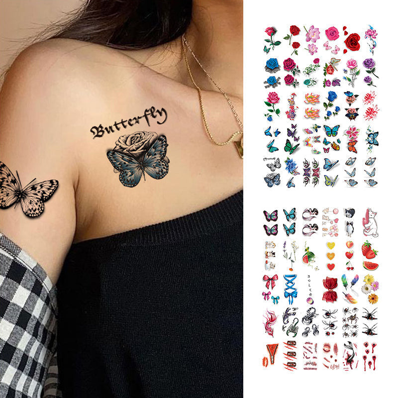 3d stereo tattoo sticker - realistic and skin friendly