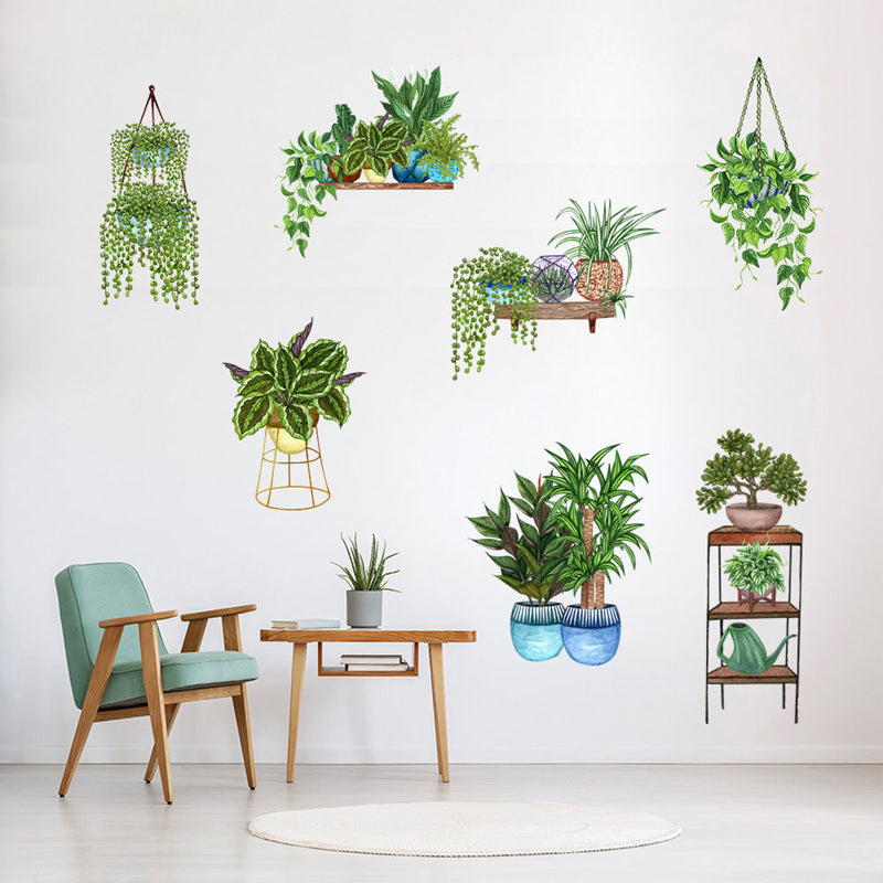 3d wall sticker with nature motif - decor for every room