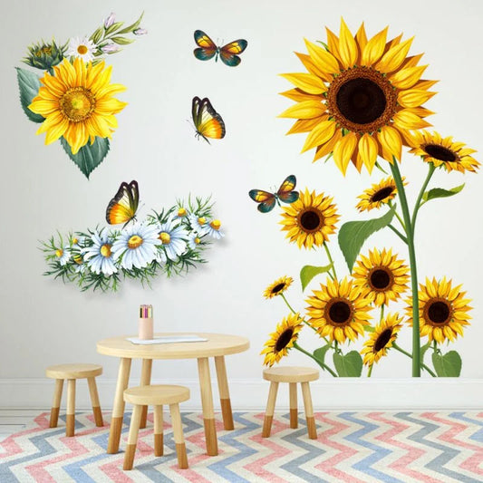 3d wall sticker with nature motif - decor for every room