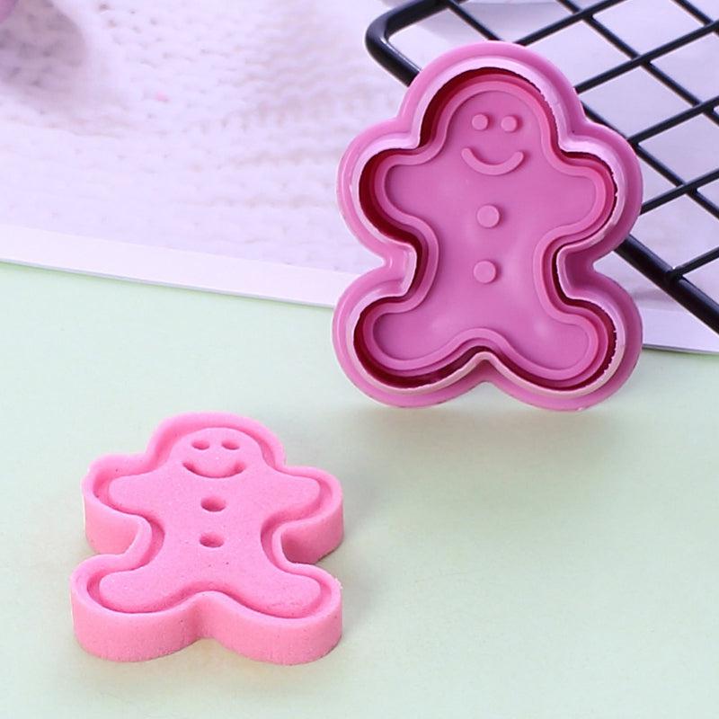 4-part stamp mold for cookies and biscuits