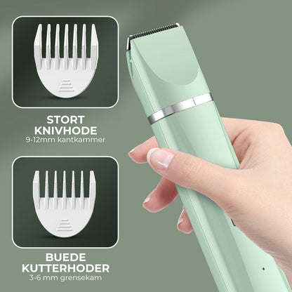 4-in-1 pet hair shaver - quiet and efficient