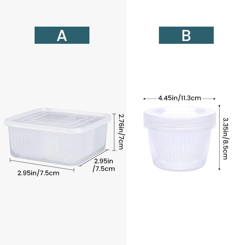 4-in-1 food storage box - keep food fresh