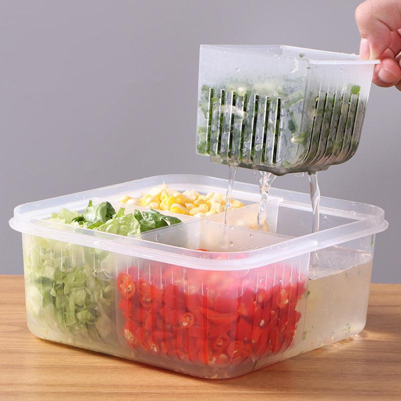 4-in-1 food storage box - keep food fresh