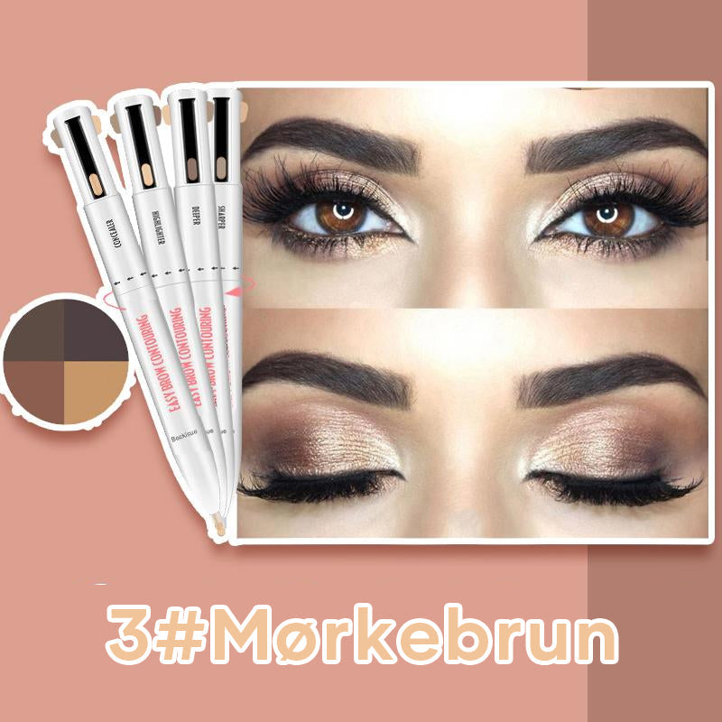 4-in-1 eyebrow contour and marker for perfect brows