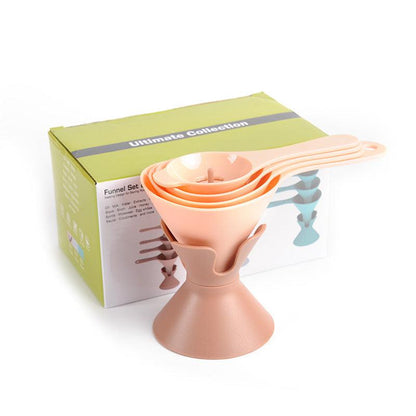 6-in-1 multifunctional funnel set for the kitchen