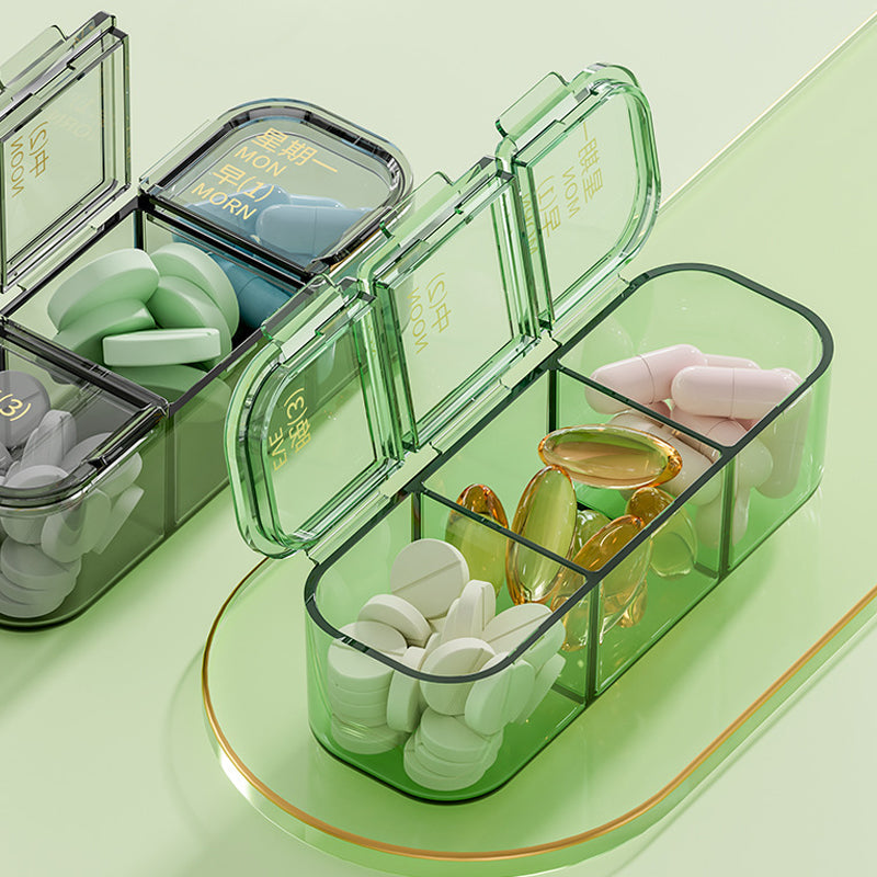 7-day pill box - organized medicine storage