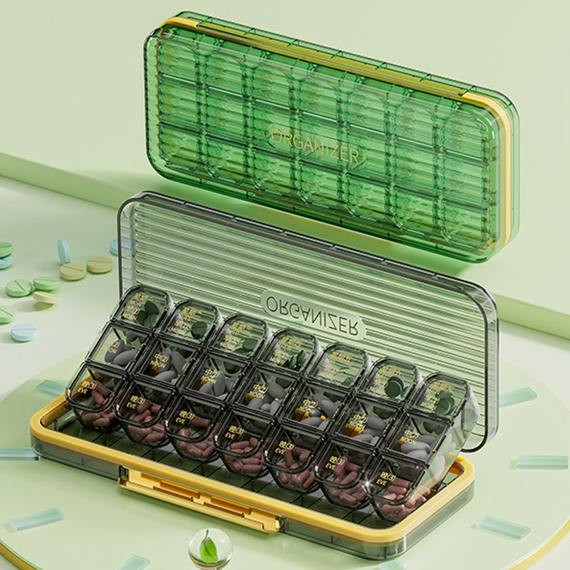 7-day pill box - organized medicine storage