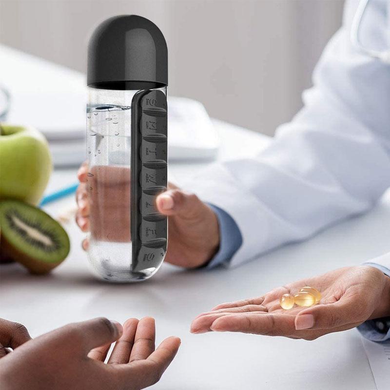 7-day pill cup - organize your medications easily