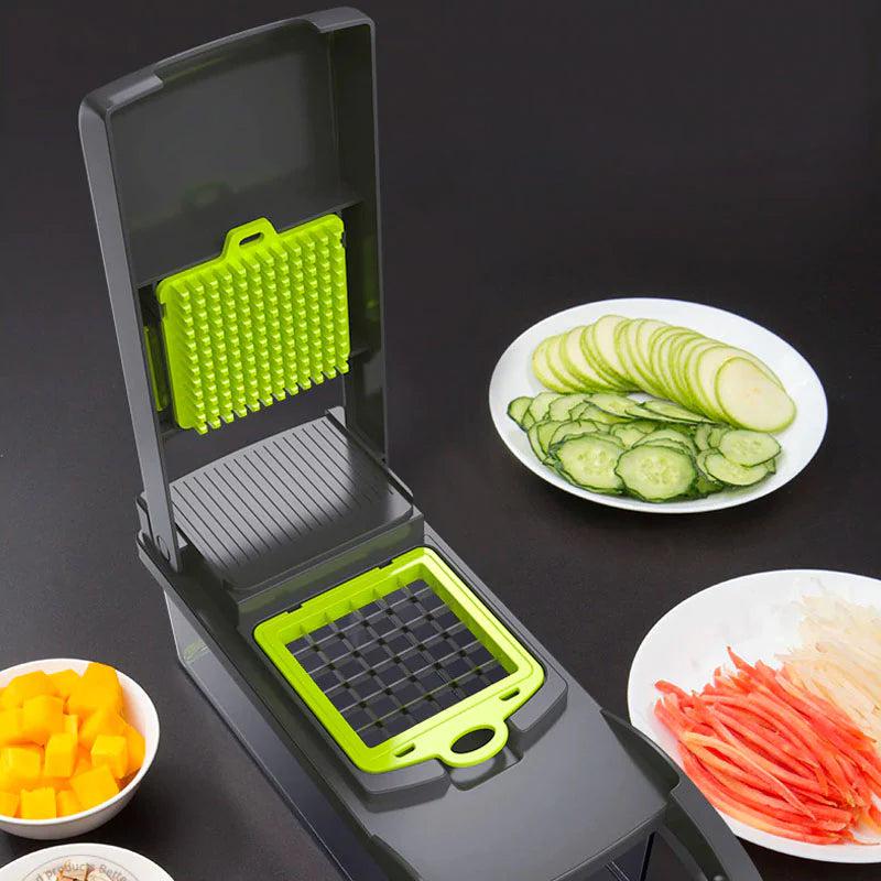 7-in-1 food chopper and grater for vegetables and fruit