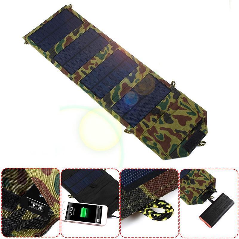 8w portable solar charger - perfect for outdoor adventures