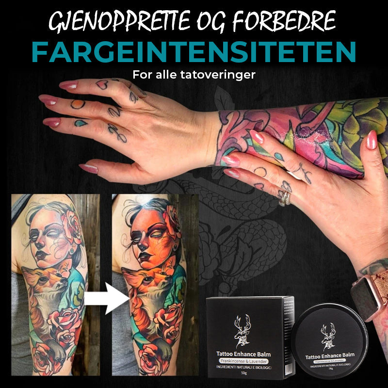 Aftercare balm for tattoos - preserve the colors