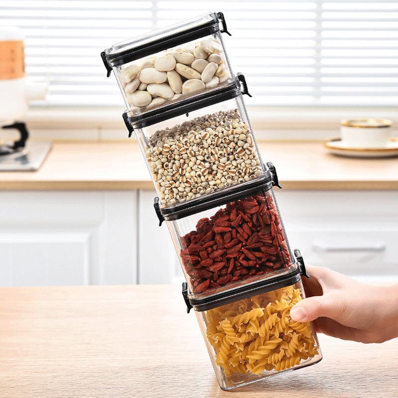 Air seal storage box - preserve food freshness