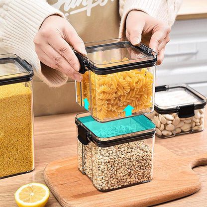 Air seal storage box - preserve food freshness