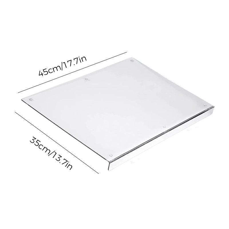 Acrylic anti-slip cutting board - transparent and practical