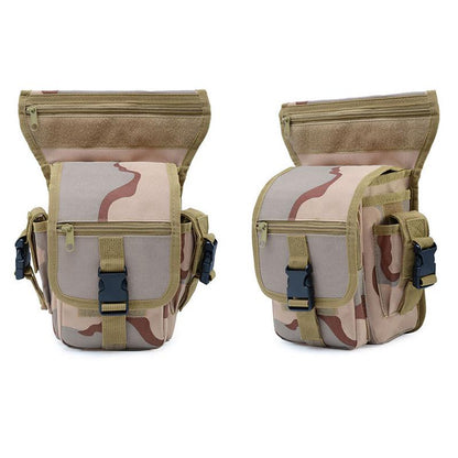 Versatile leg bag for outdoor activities