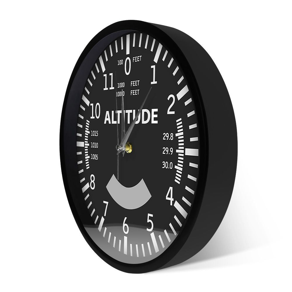 Altitude wall clock