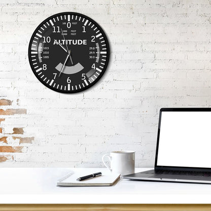 Altitude wall clock