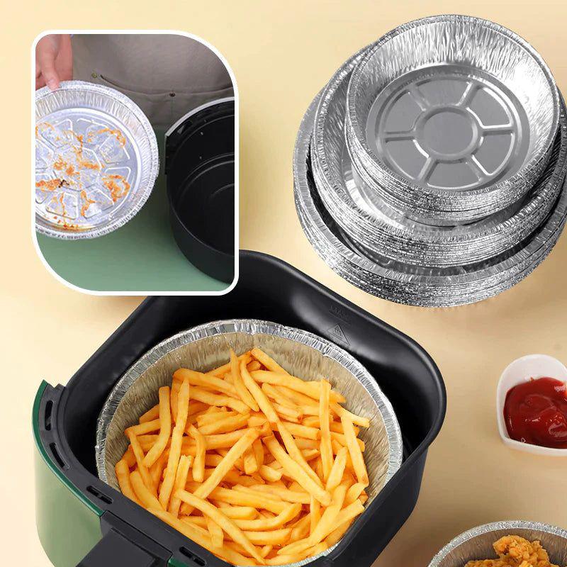 Aluminum foil tray for freezer and microwave