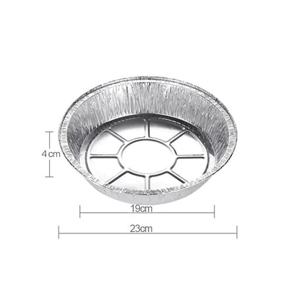 Aluminum foil tray for freezer and microwave