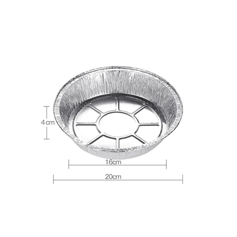 Aluminum foil tray for freezer and microwave