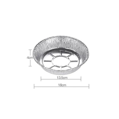 Aluminum foil tray for freezer and microwave