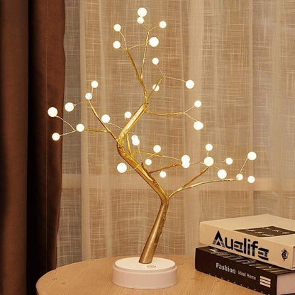 Spirit tree with fairy lights - create a magical atmosphere