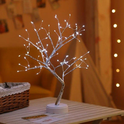 Spirit tree with fairy lights - create a magical atmosphere