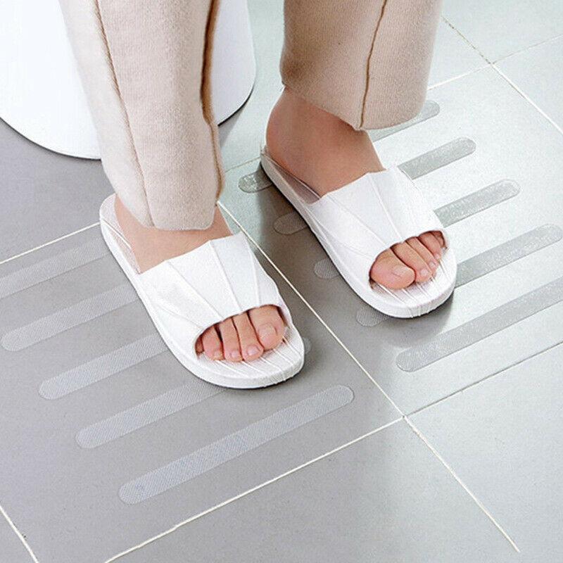 Anti-slip stickers for the bathroom - 24 pcs - transparent