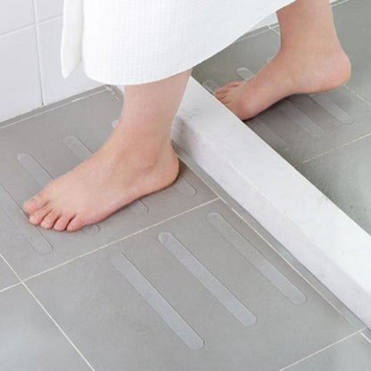 Anti-slip stickers for the bathroom - 24 pcs - transparent