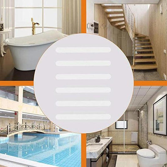 Anti-slip stickers for the bathroom - 24 pcs - transparent